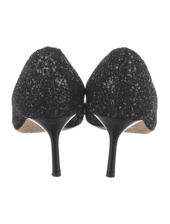 Jimmy Choo Glitter Glitter Accents Pumps
