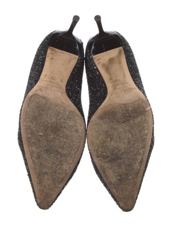 Jimmy Choo Glitter Glitter Accents Pumps