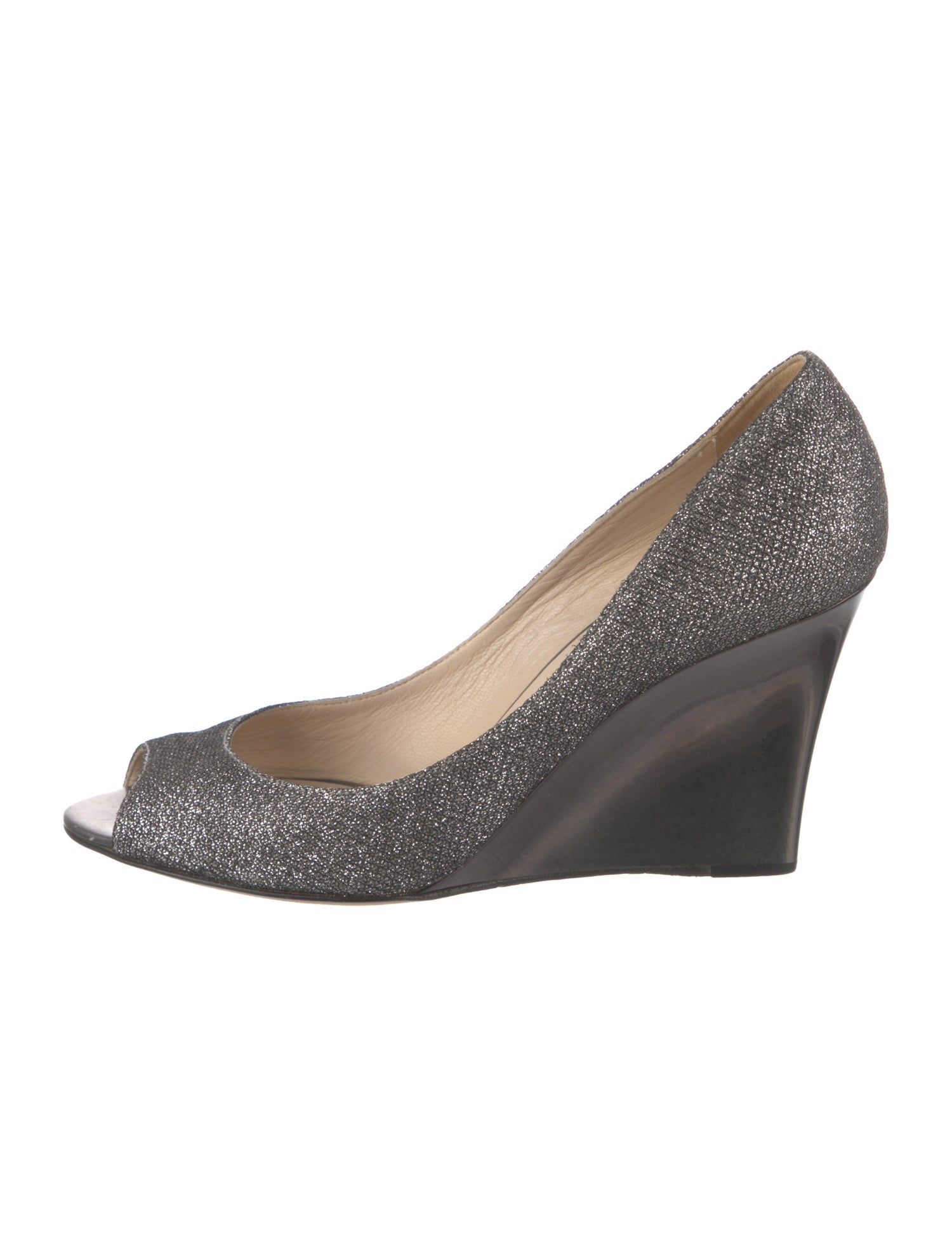 Jimmy Choo Glitter Glitter Accents Pumps