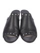 Jimmy Choo Leather Studded Accents Slides