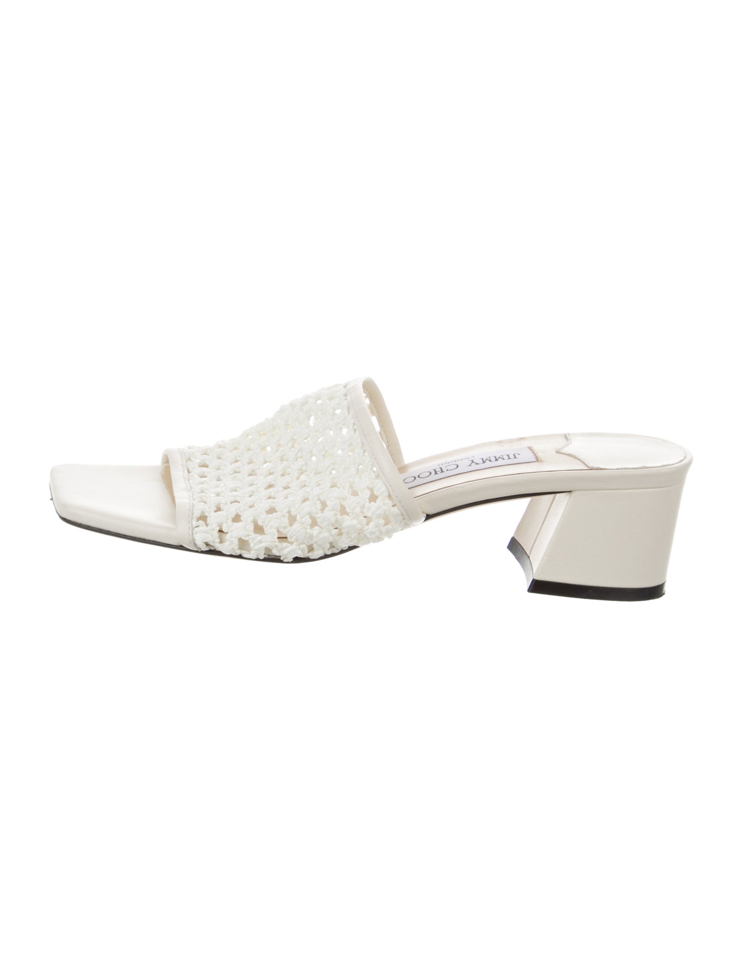 Jimmy Choo Cutout Accent Slides