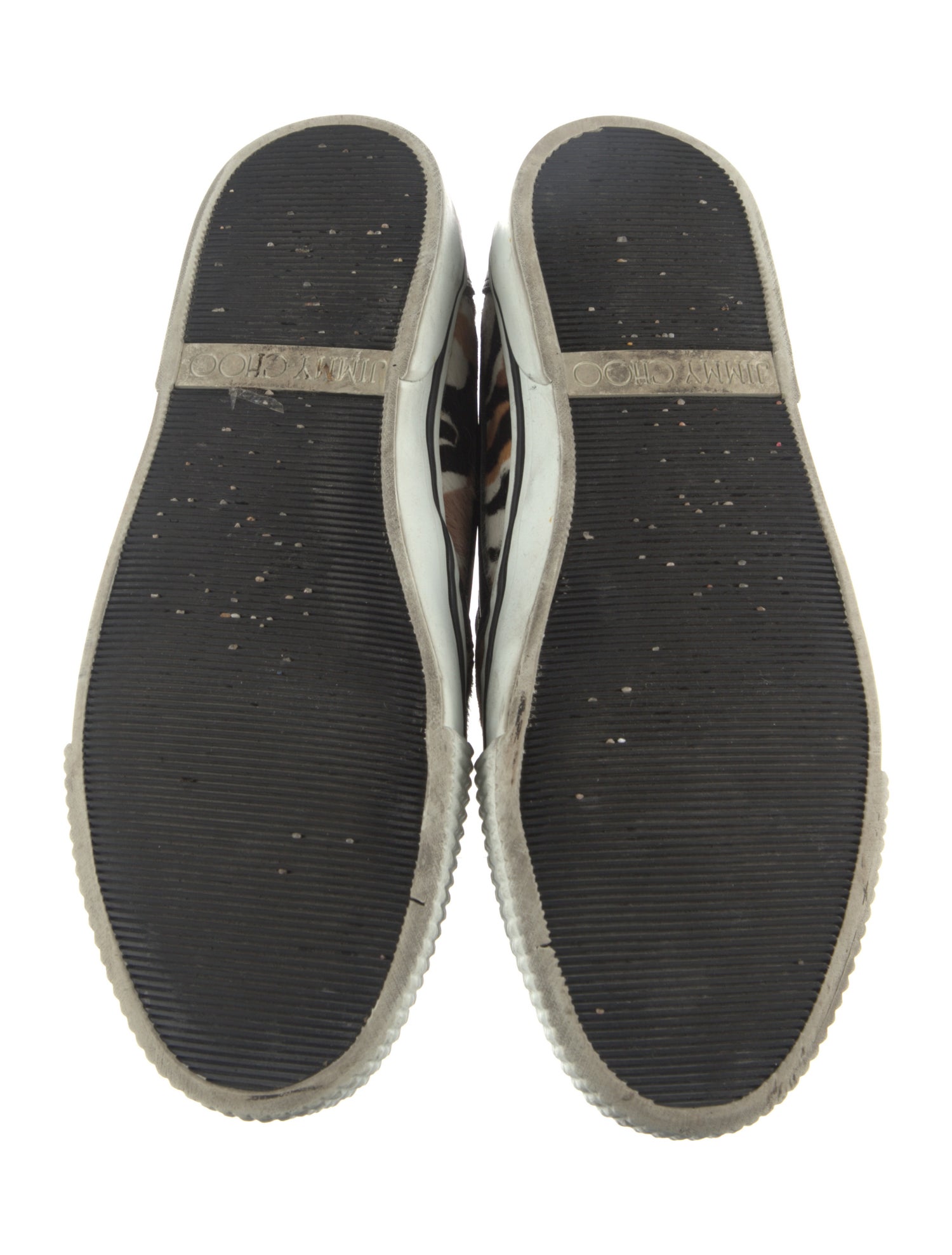 Jimmy Choo Ponyhair Printed Loafers