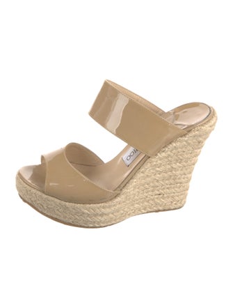 Jimmy Choo Patent Leather Espadrilles