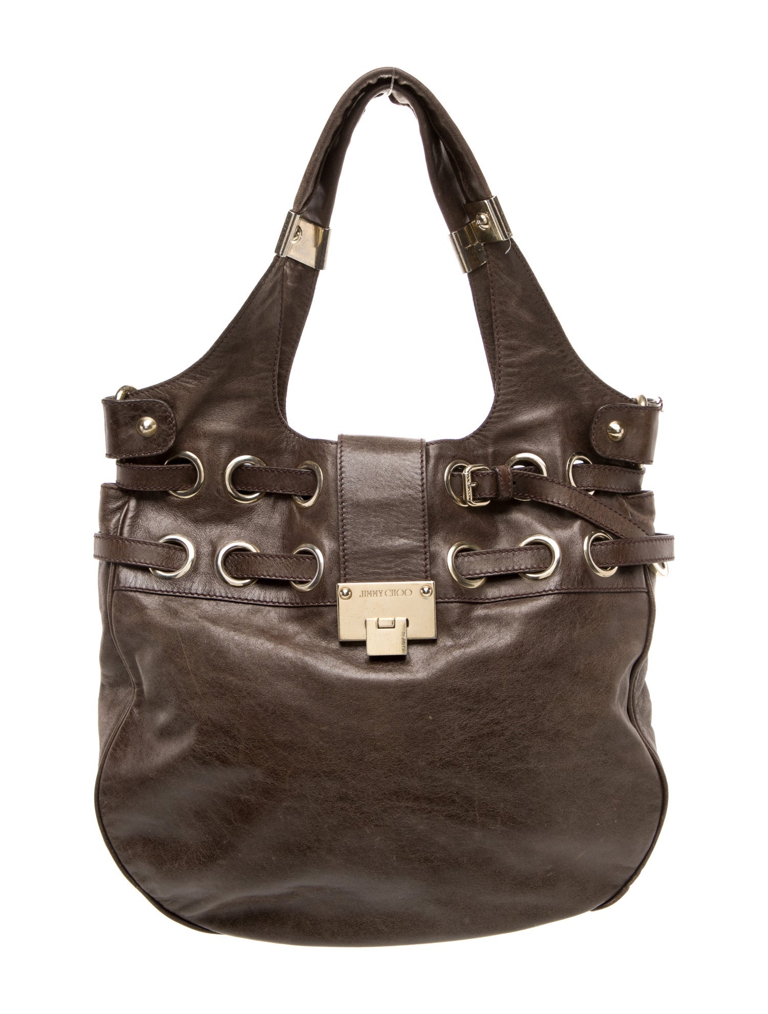 Jimmy Choo Leather Shoulder Bag