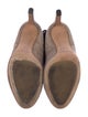 Jimmy Choo Suede Colorblock Pattern Chelsea Boots