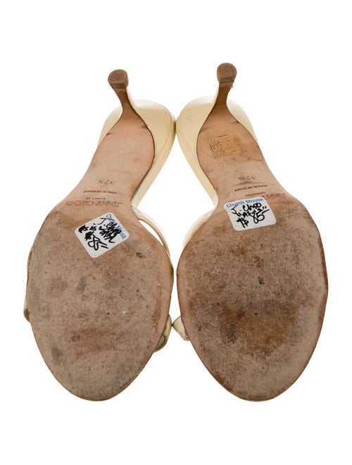 Jimmy Choo Patent Leather Slides