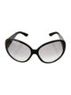 Jimmy Choo Oversize Gradient Sunglasses