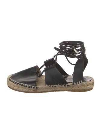 Jimmy Choo Leather Espadrilles