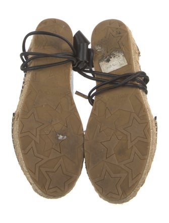 Jimmy Choo Leather Espadrilles