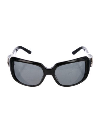 Jimmy Choo Oversize Tinted Sunglasses