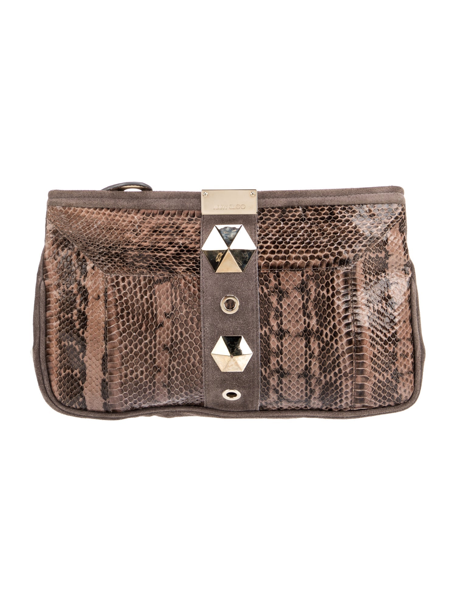 Jimmy Choo Snakeskin Clutch