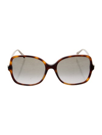 Jimmy Choo Oversize Gradient Sunglasses