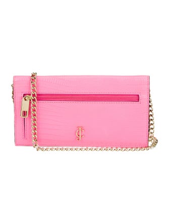 Jimmy Choo Embossed Leather Shoulder Bag