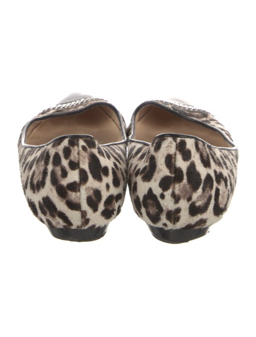 Jimmy Choo Ponyhair Animal Print Ballet Flats