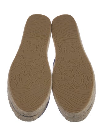 Jimmy Choo Suede Chain-Link Accents Espadrilles