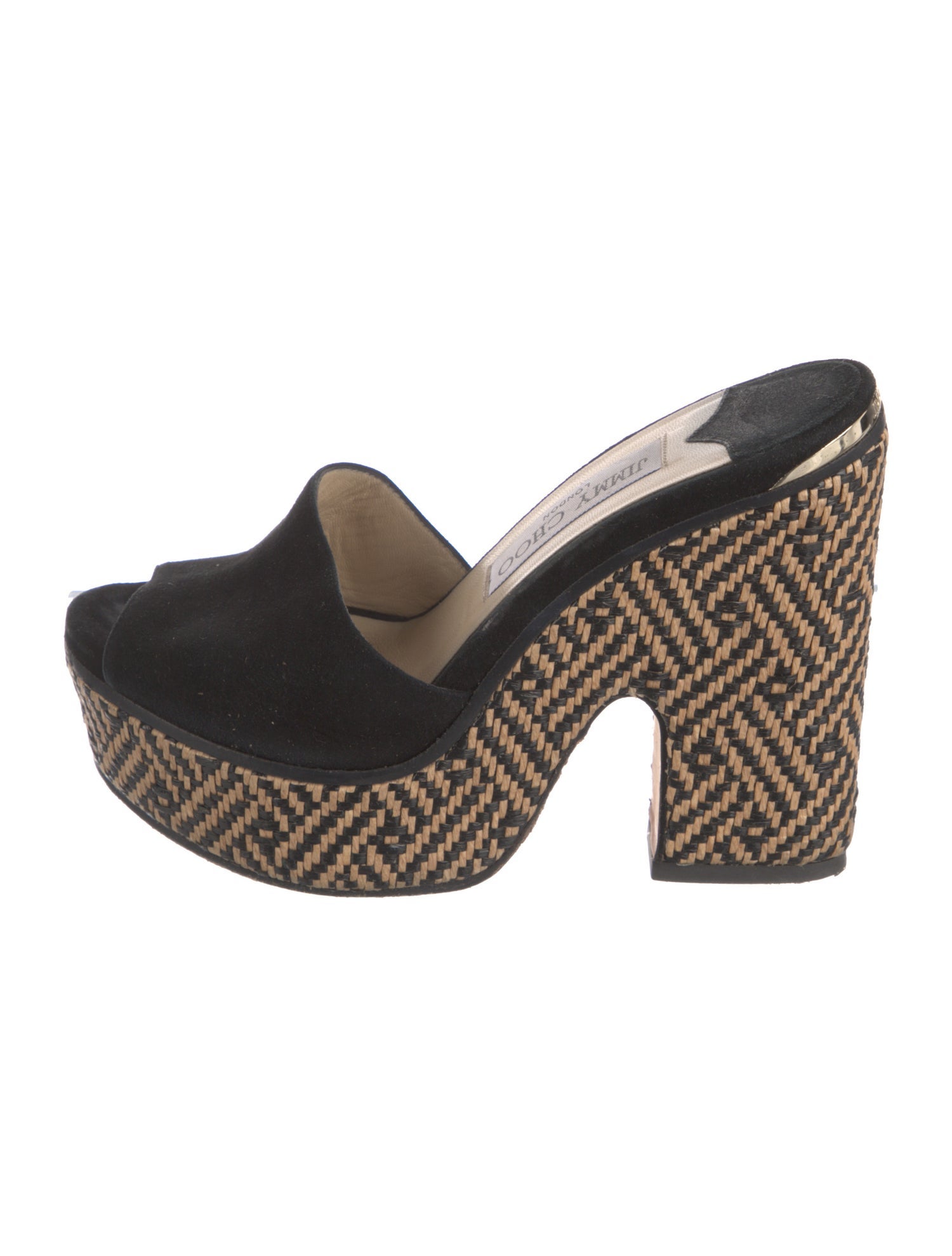 Jimmy Choo Suede Printed Espadrilles