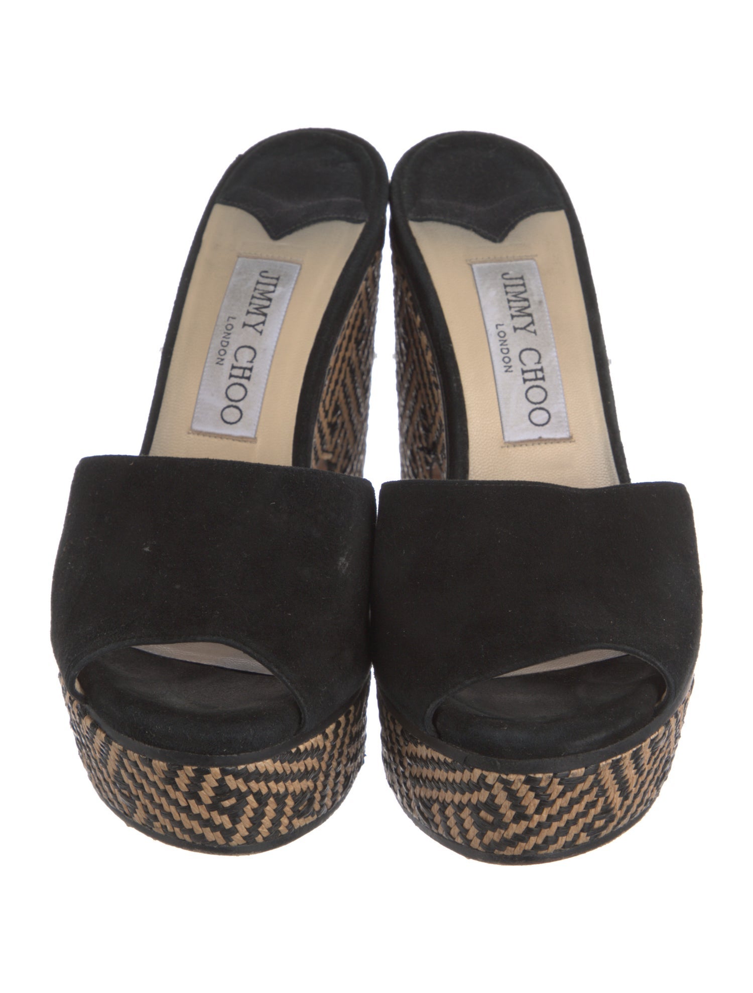 Jimmy Choo Suede Printed Espadrilles