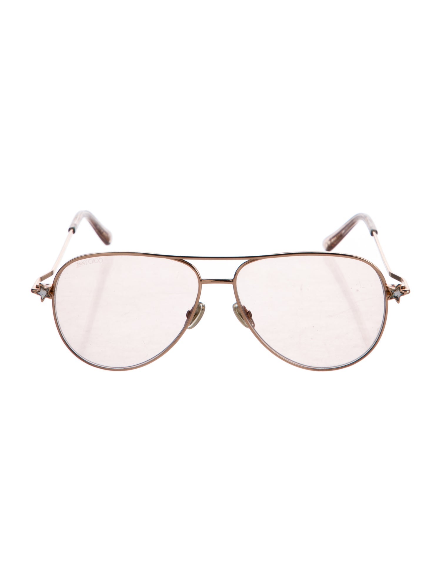 Jimmy Choo Abbie/G/S Aviator Sunglasses