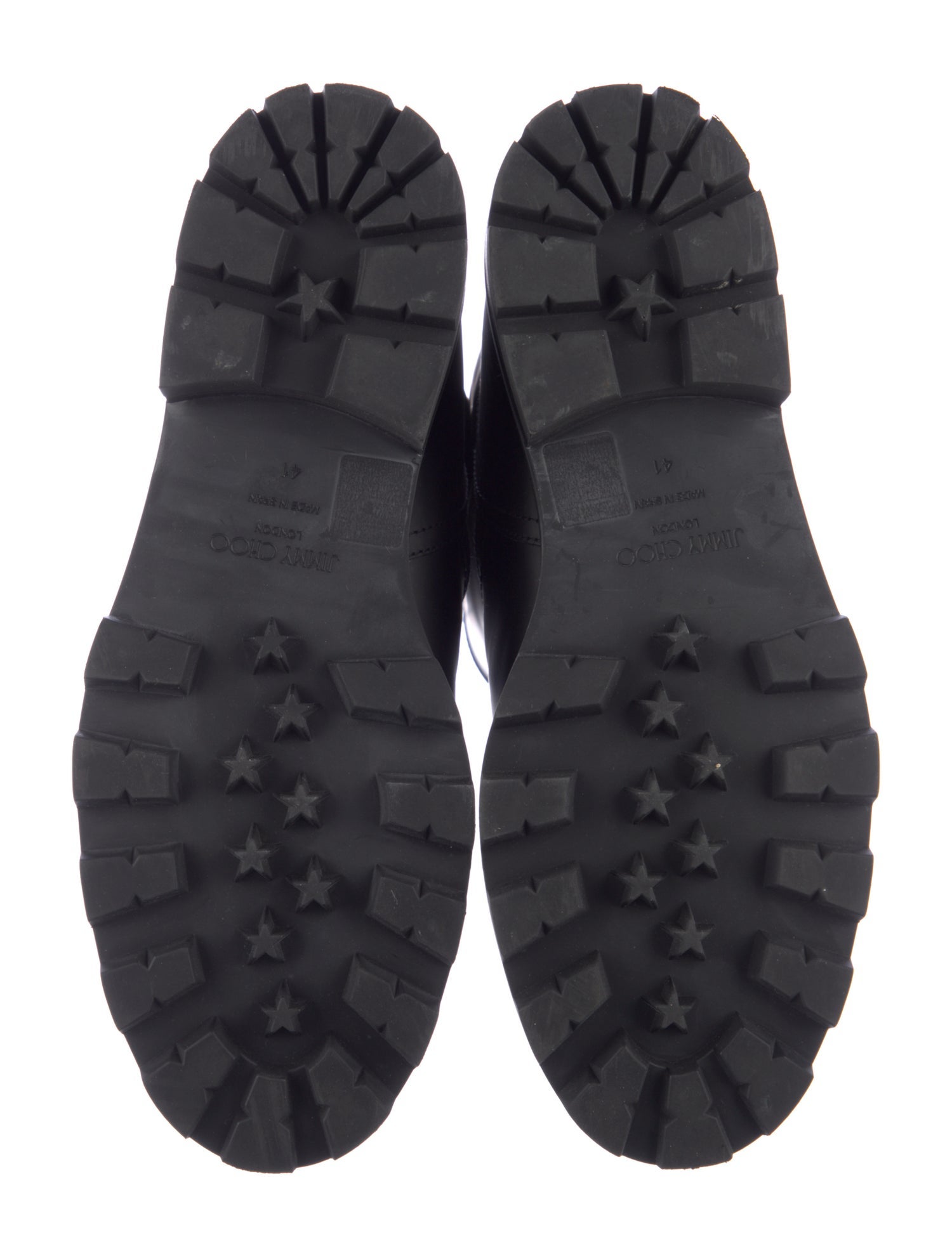 Jimmy Choo Leather Moto Boots