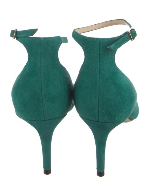 Jimmy Choo Suede D'Orsay Pumps