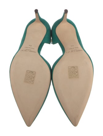 Jimmy Choo Suede D'Orsay Pumps