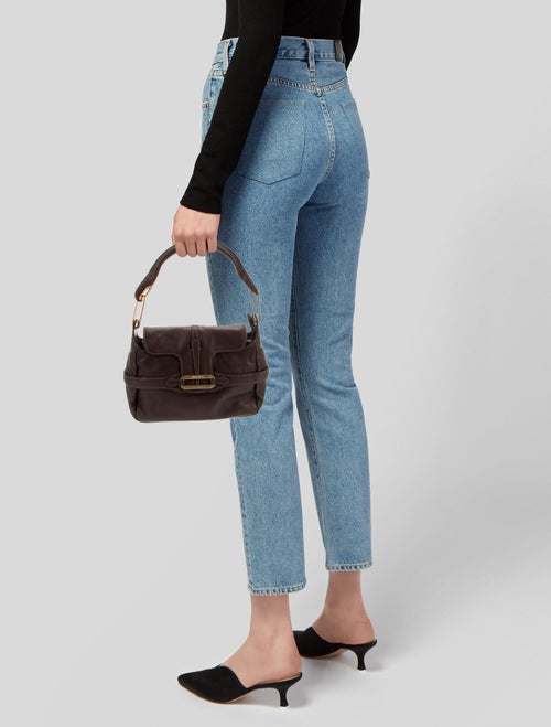 Jimmy Choo Leather Top Handle Bag