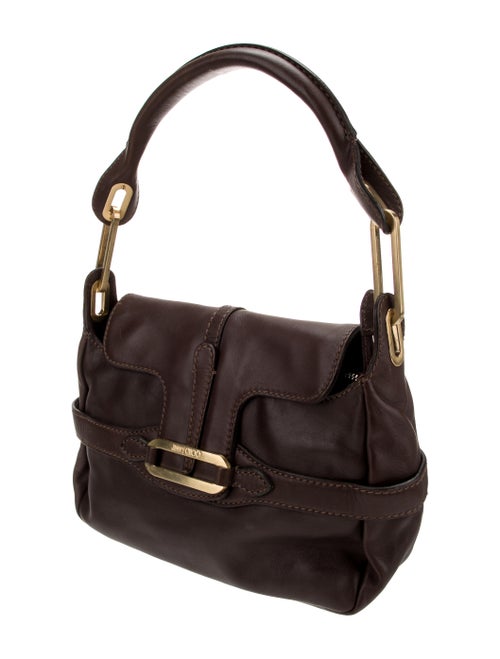 Jimmy Choo Leather Top Handle Bag