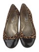 Jimmy Choo Ponyhair Animal Print Ballet Flats