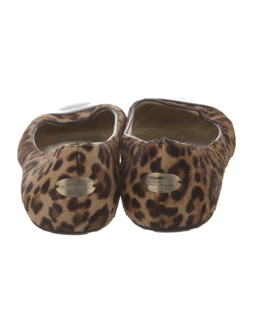 Jimmy Choo Ponyhair Animal Print Ballet Flats