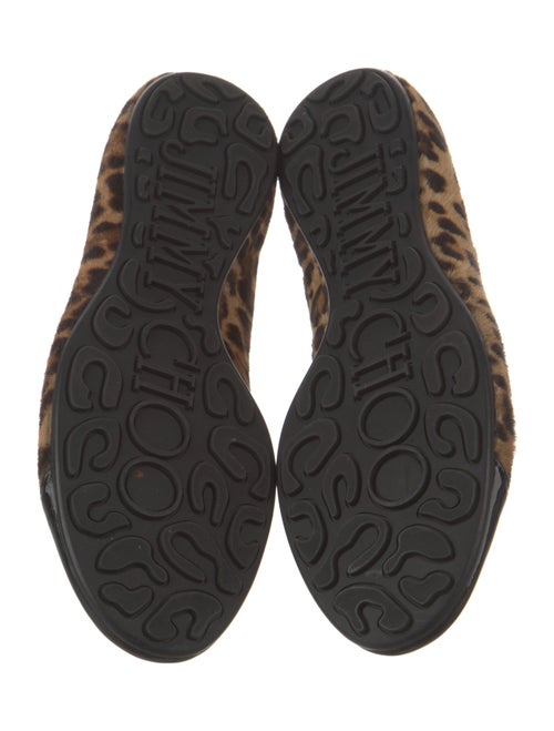 Jimmy Choo Ponyhair Animal Print Ballet Flats