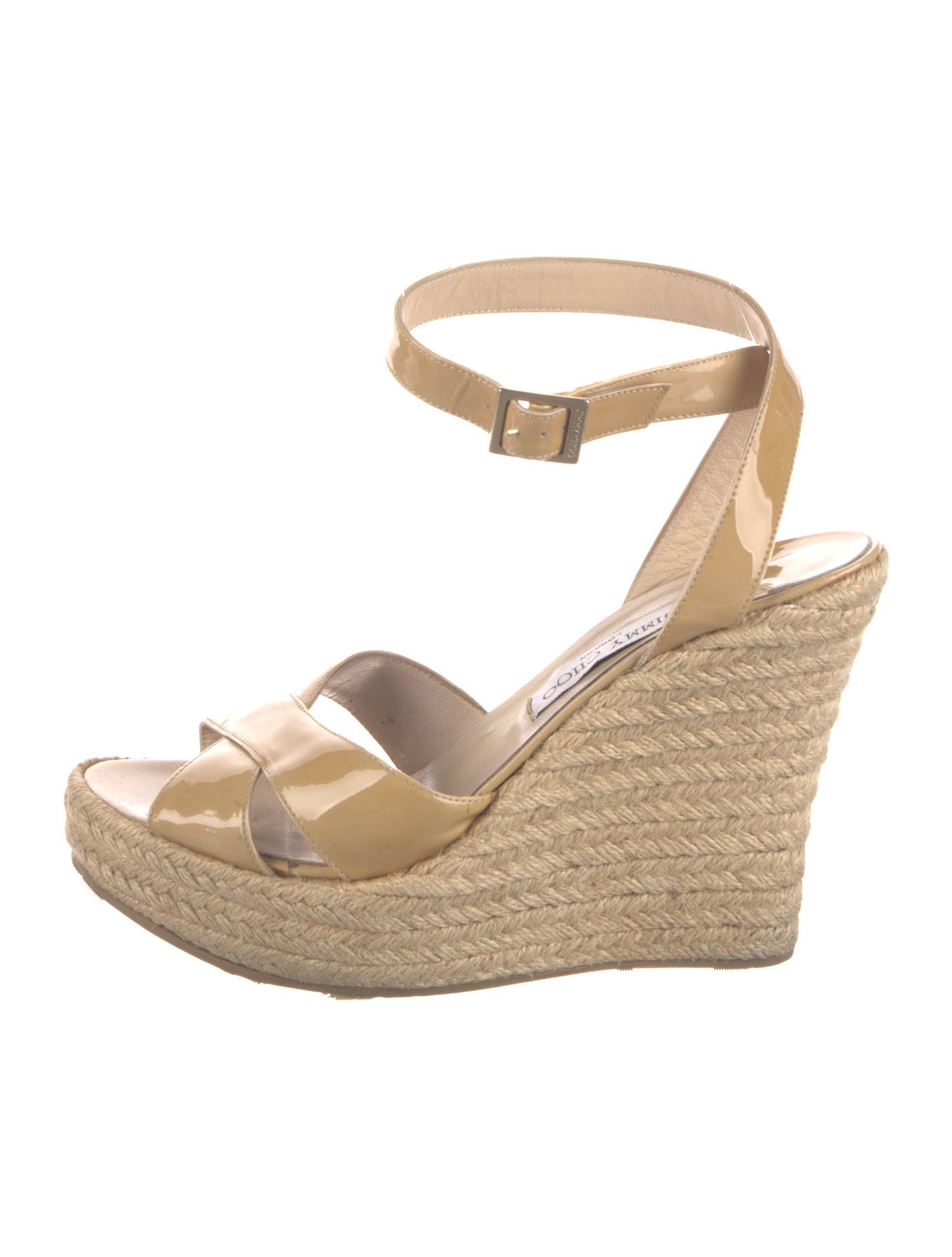 Jimmy Choo Patent Leather Espadrilles