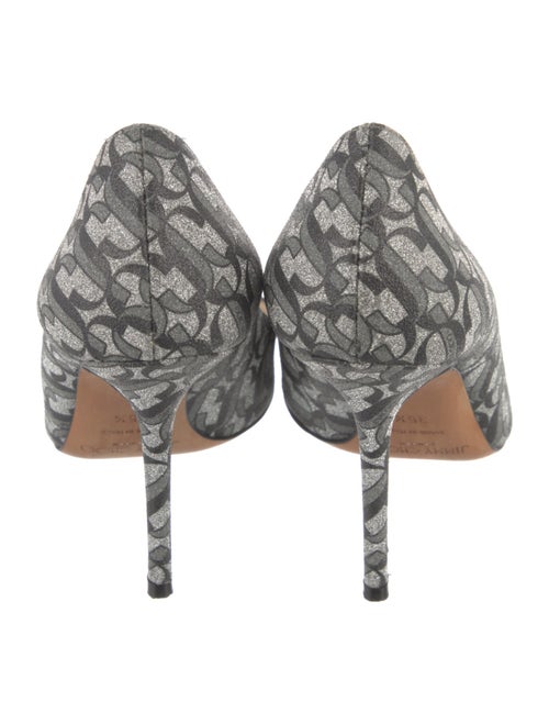 Jimmy Choo Glitter Printed Pumps
