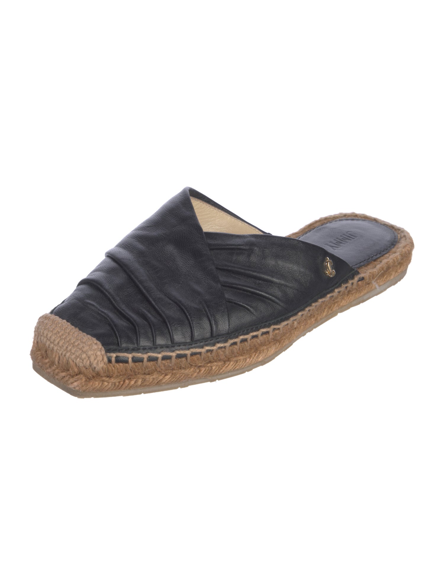 Jimmy Choo Leather Espadrilles