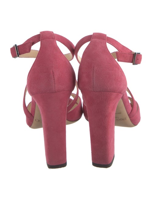 Jimmy Choo Suede D'Orsay Pumps