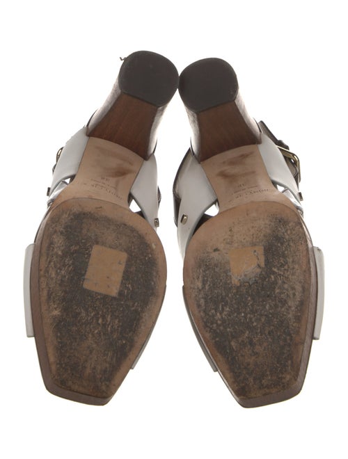 Jimmy Choo Leather Slingback Sandals