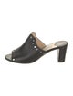 Jimmy Choo Leather Studded Accents Slides