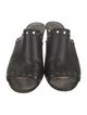 Jimmy Choo Leather Studded Accents Slides
