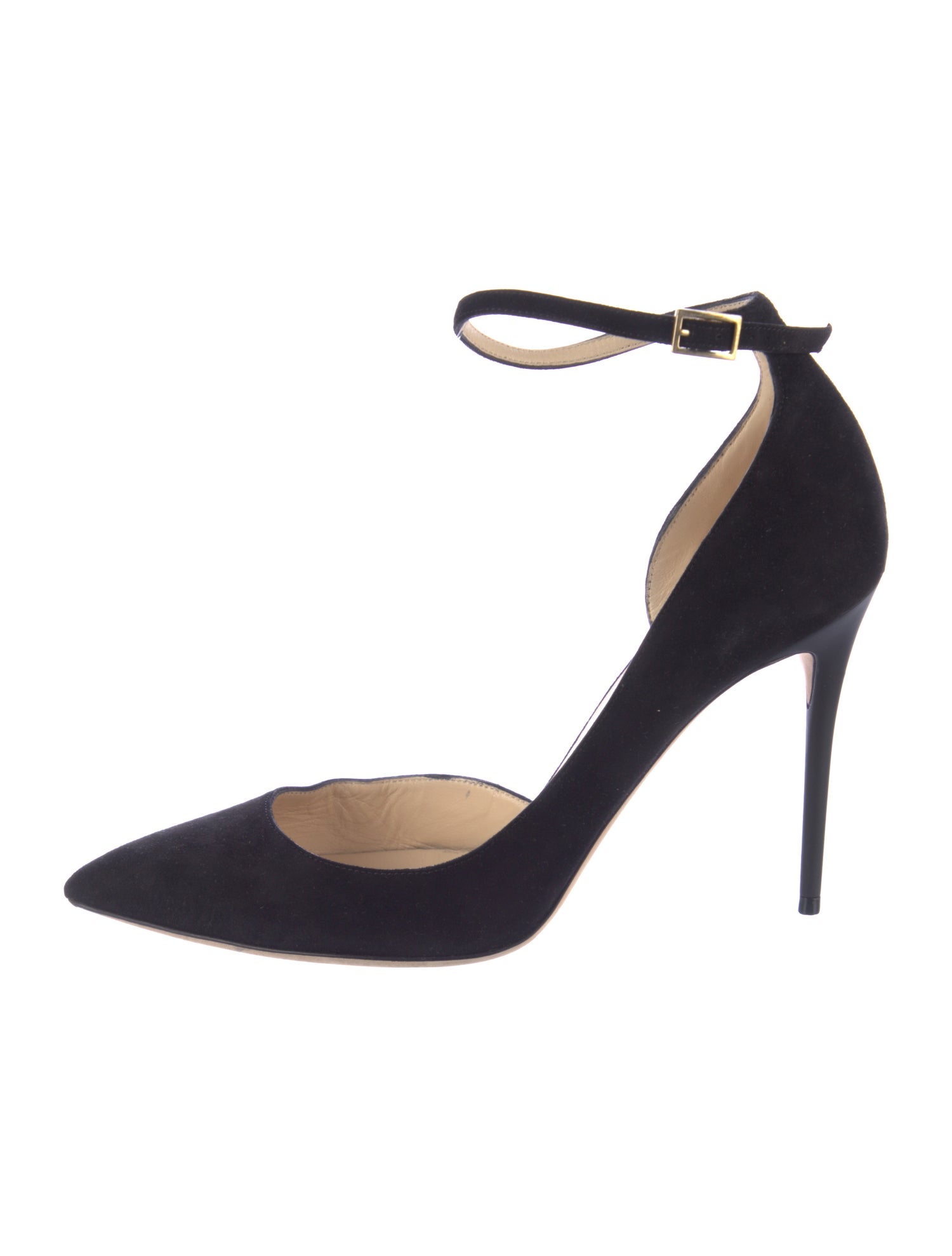 Jimmy Choo Suede D'Orsay Pumps