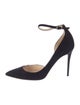Jimmy Choo Suede D'Orsay Pumps