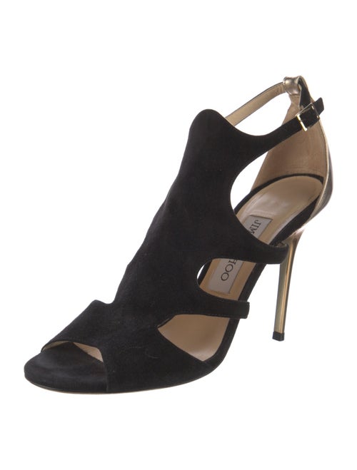 Jimmy Choo Suede Slingback Sandals
