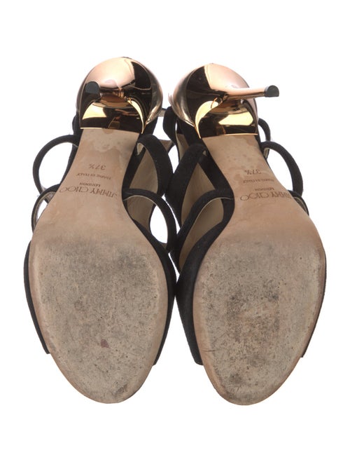 Jimmy Choo Suede Slingback Sandals