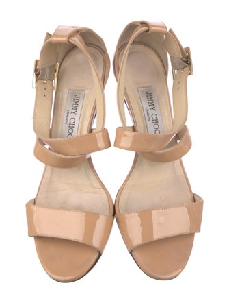 Jimmy Choo Patent Leather Sandals