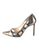 Jimmy Choo Leather Printed Pumps