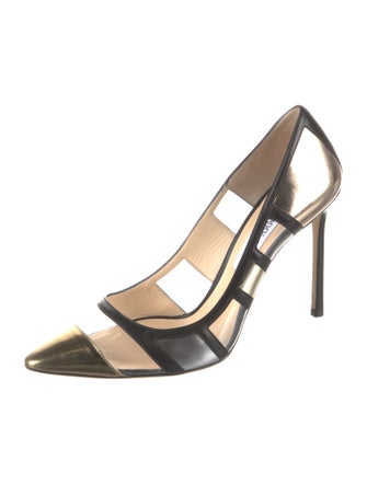 Jimmy Choo Leather Printed Pumps