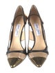 Jimmy Choo Leather Printed Pumps
