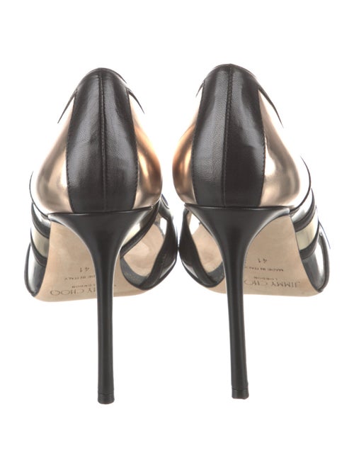 Jimmy Choo Leather Printed Pumps