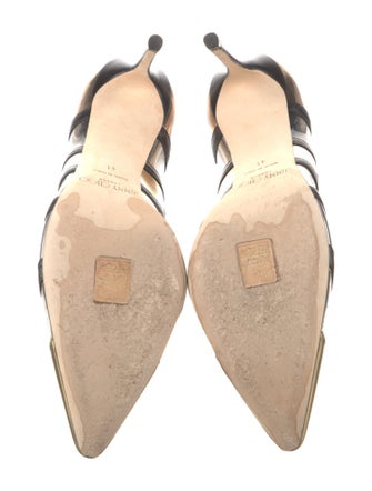 Jimmy Choo Leather Printed Pumps
