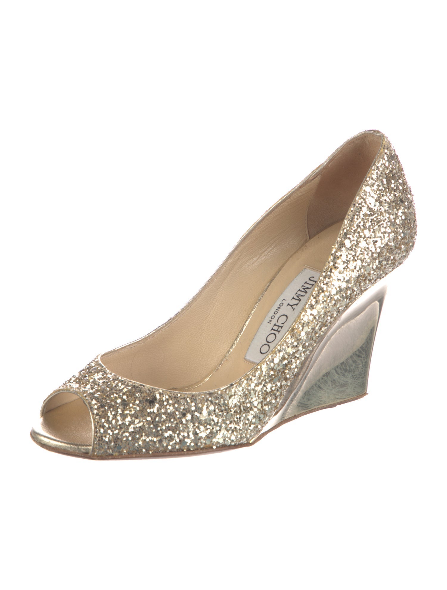 Jimmy Choo Glitter Espadrilles