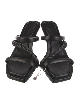 Jimmy Choo Leather Slides