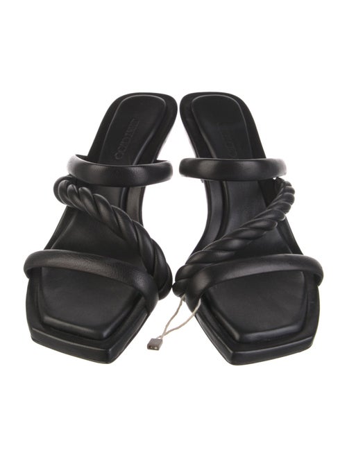 Jimmy Choo Leather Slides